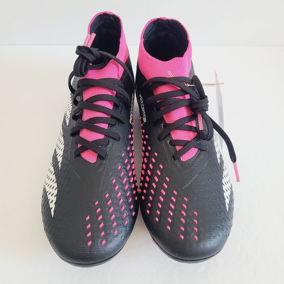 NEW Adidas Predator Accuracy.2 FG Soccer Cleats GW4586 Size 7 Pink Black main image 4